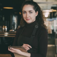 Elena, bakery owner