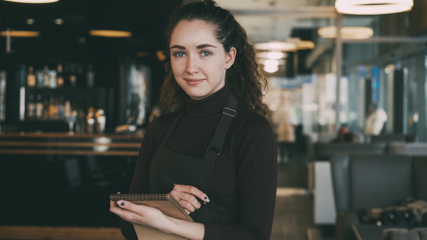 Elena, bakery owner